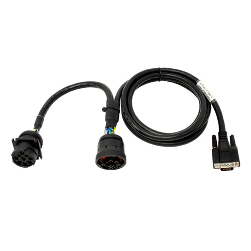 J1939 Type I 'Y' Cable for CalAmp JPOD (CAN/J1708/CAN2). Equivalent cable for 5C909-2.