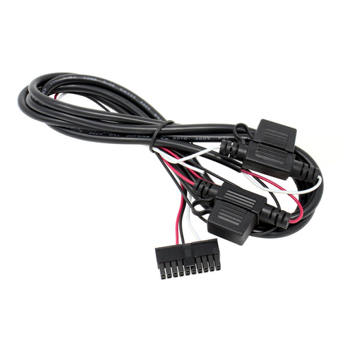 HTC-028: The 20-pin dual row connector power harness, 5C848-8 equivalent. 